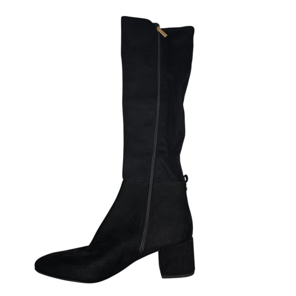 Michael Kors Braden OTK Over Knee Boot‎ Black Faux Suede Women’s Size 10 NEW - Picture 5 of 8